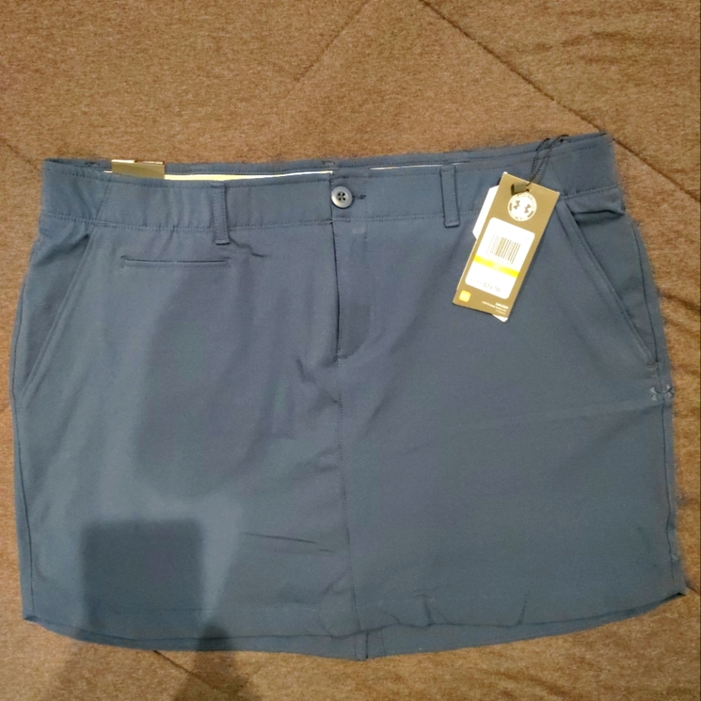 Under Armour Dark Blue Athletic Skort